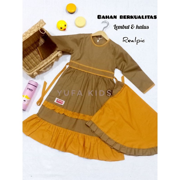 GAMIS SYIFANI ANAK / GAMIS SYAR'I ANAK / GAMIS ANAK PEREMPUAN