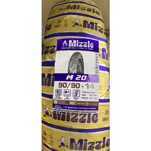 Ban Mizzle M20 90/90 Ring 14 Tubeless
