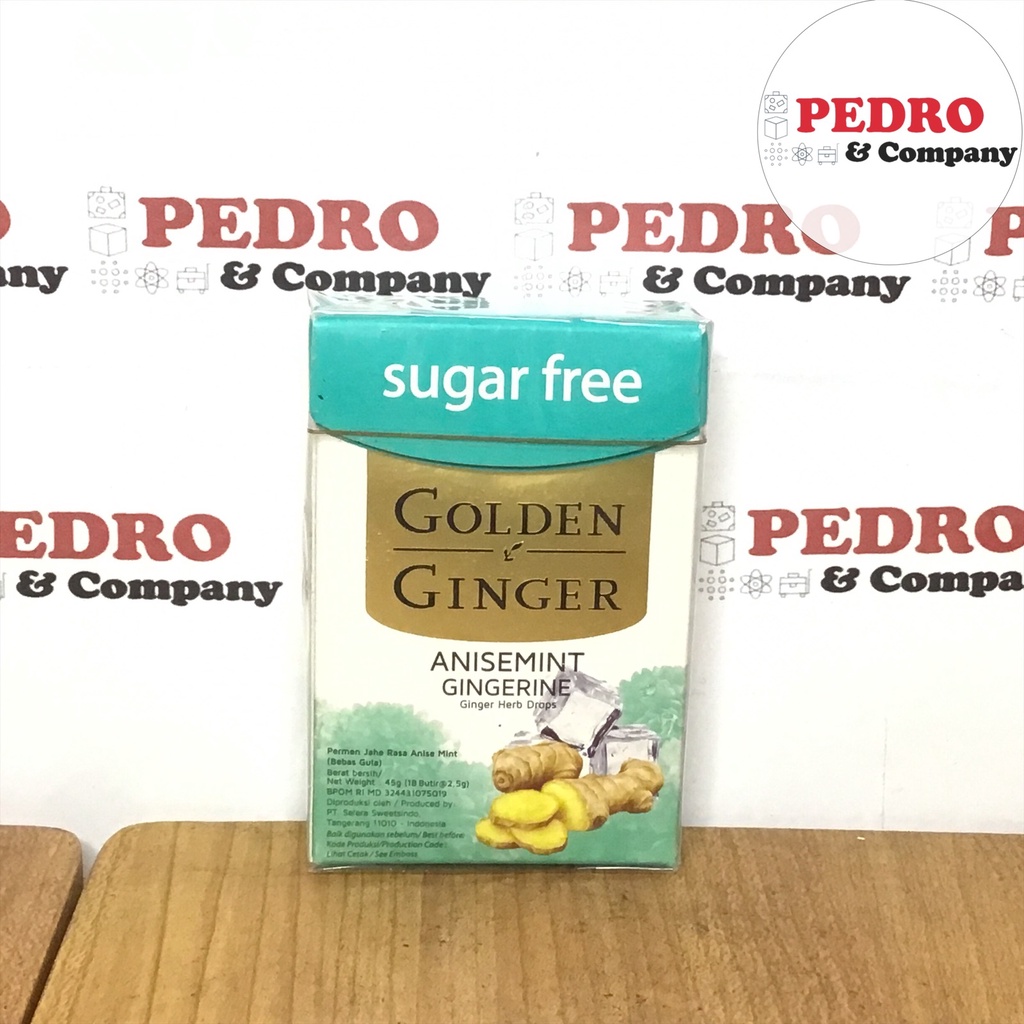 

Sunny ville golden ginger permen classic ANISEMINT sugar free 45 gram - sweets candy