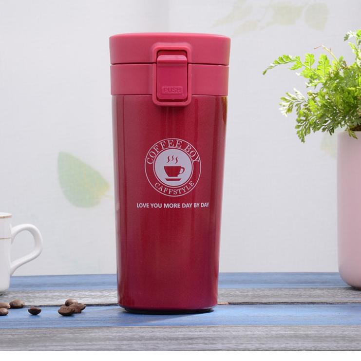 Laris ! BOTOL TERMOS UNIK BENTUK KOPI / BOTTLE TUMBLR TUMBLER HOT &amp; COOL 380 ML