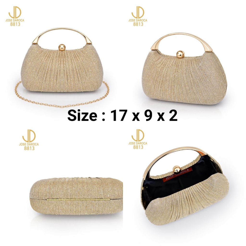 TAS PESTA CLUTCH JOSE DAROCA ~ 8813 ~ ORIGINAL