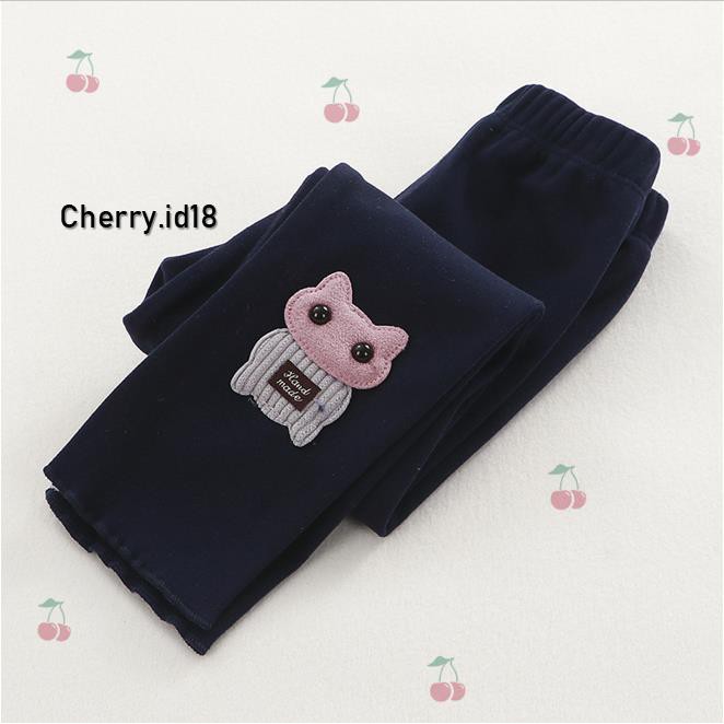 Cherry COD Celana Legging Polos Anak Perempuan / Celana Leging Anak Kaos / Celana Anak Perempuan CP11-1