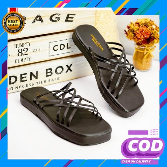 Sandal Haihils Kaca Hak Tinggi Sendal Hils Wanita Haihil Murah Hills I Sandal Wanita Sendal Tali Sil