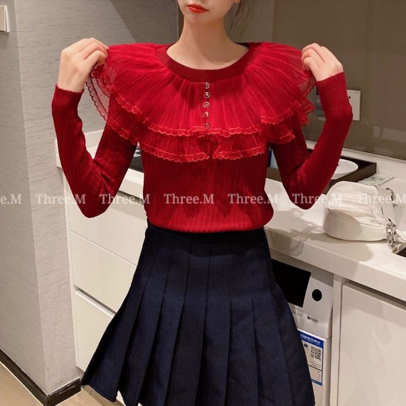 Atasan Wanita Import 3798# adriana knit top