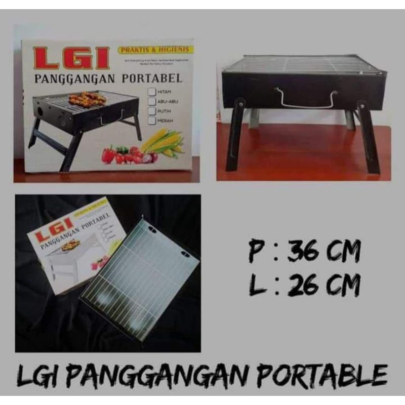 LGI PANGGANGAN PORTABLE | BBQ GRILL