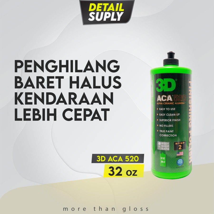Finishing Polish Compound - 3D ACA 520 - 32 oz