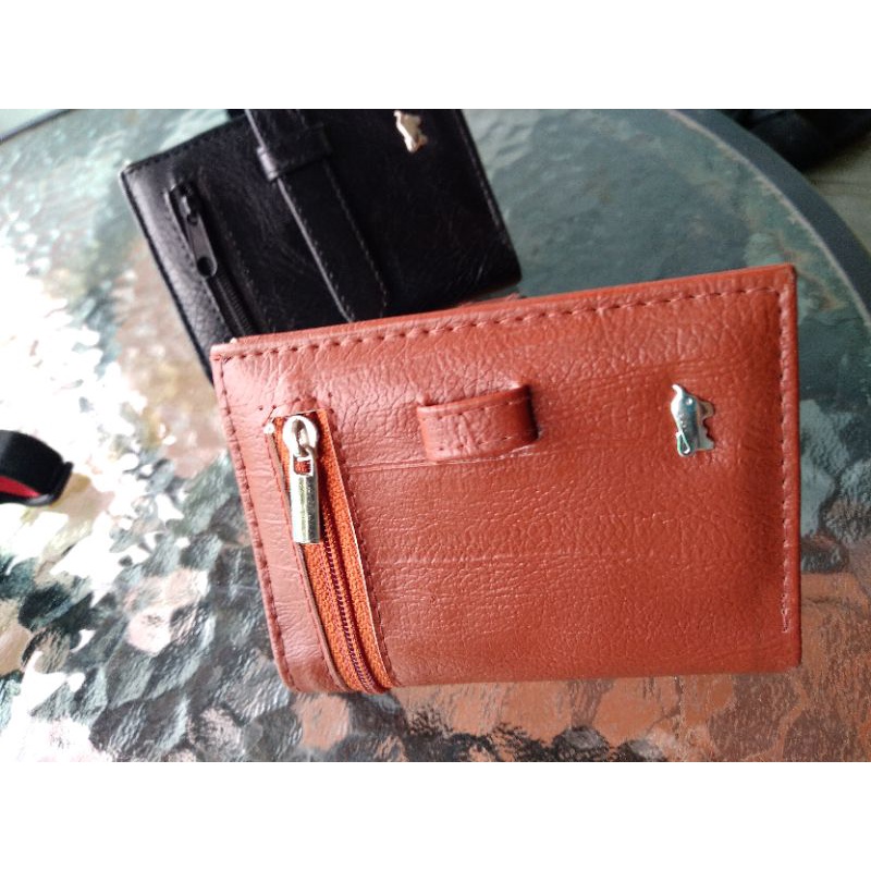 Dompet Kartu 18 Slot 2in1 resleting luar Card Holder ATM KTP SIM Credit Card