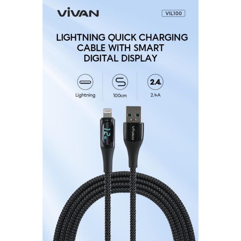 KABEL CHARGER VIVAN VIL100 Lightning