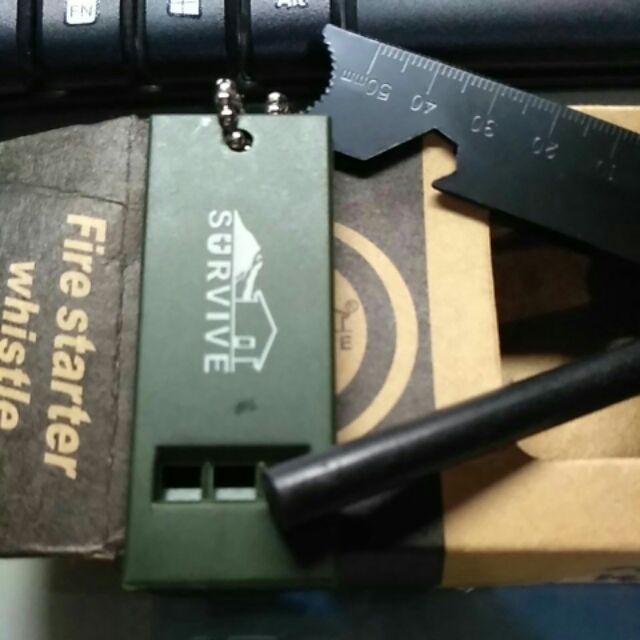 Outdoor Survival Magnesium Flint Fire Starter Kamping Batang Besi Api