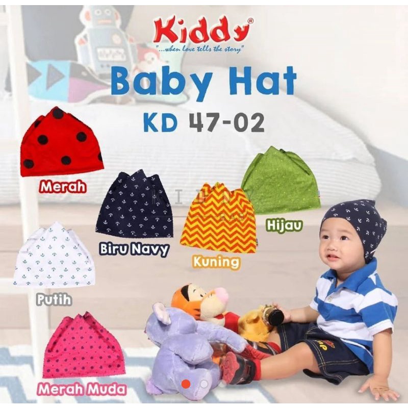 Kiddy Topi Kupluk Motif KD 47-02