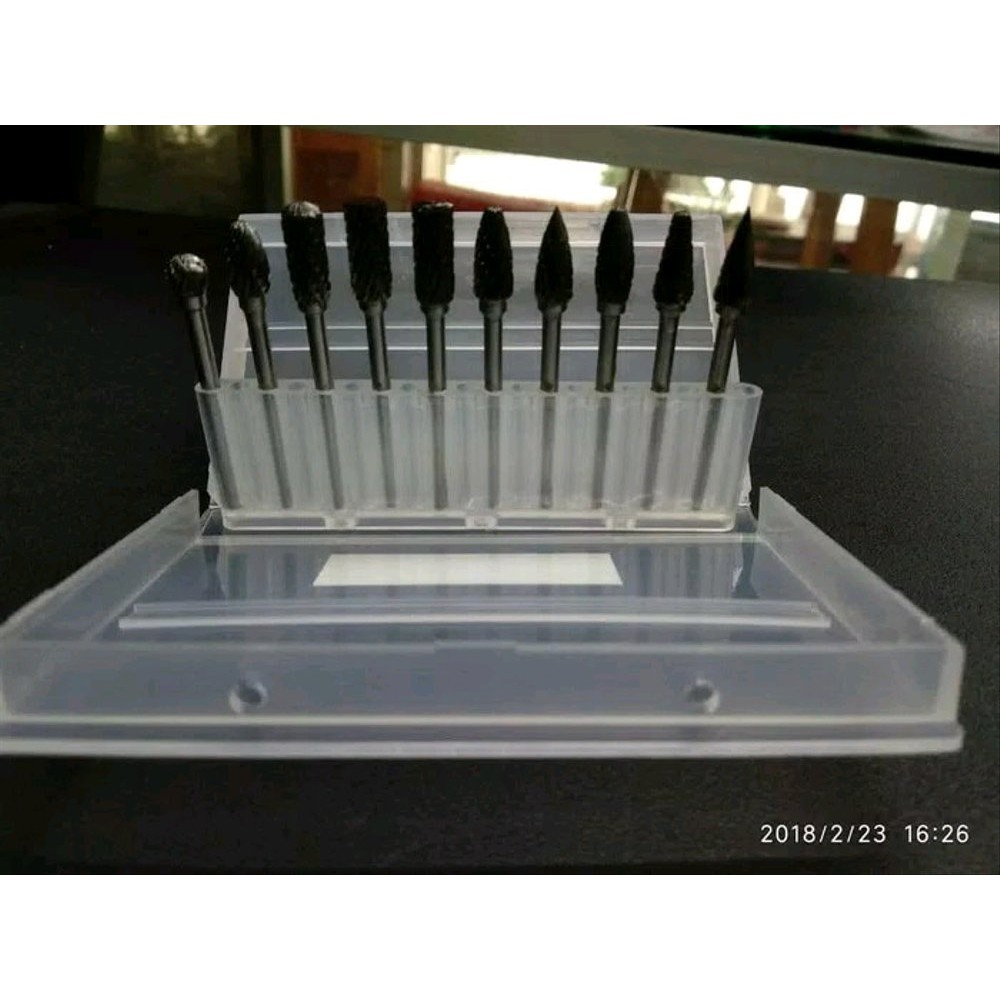 MATA TUNER BESI SET - CUNER CARBIDE - MATA BOR TUNER 3MM - COREK MOTOR TUNER BESI