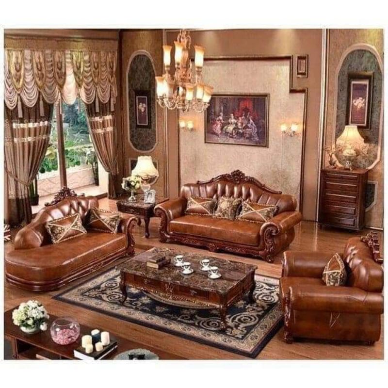 KURSI TAMU SOFA JATI JOK JEPARA