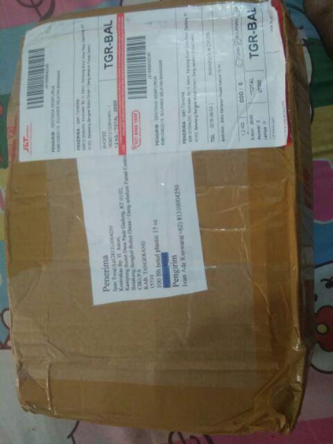 Botol Kemasan Plastik Natural 15 Ml