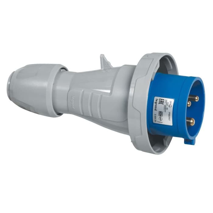 Legrand Straight Plugs 63A 3 Pin 555524