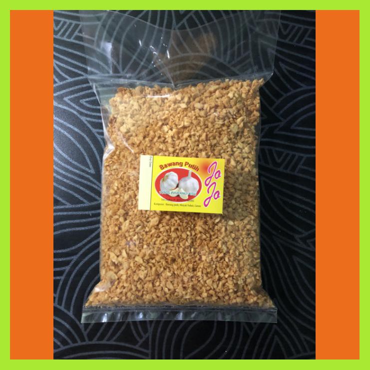 

BAWANG PUTIH GORENG JOJO CINCANG 250 GR FIRST HAND