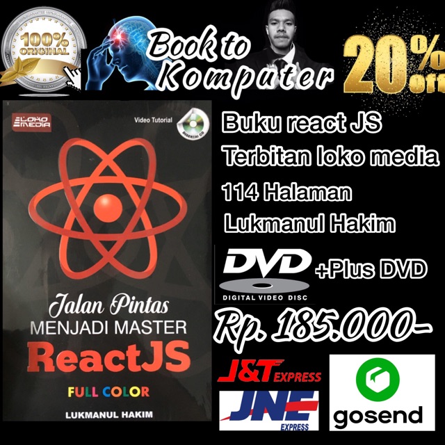 Buku REACT JS jalan pintas menjadi master