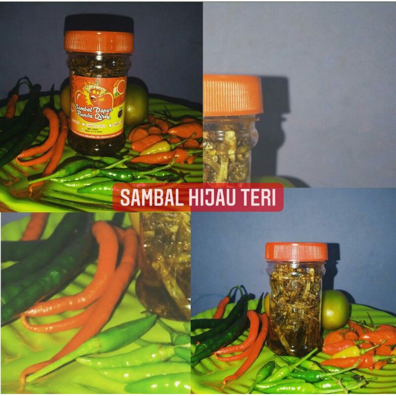 

SAMBAL HIJAU TERI("SAMBAL DAPUR BUNDA QIREY")