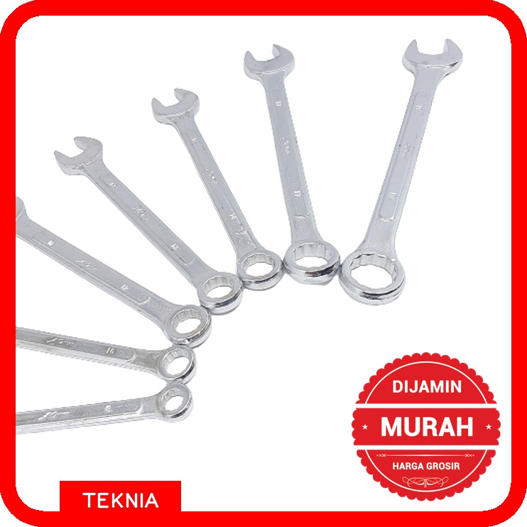 Kunci Ring Pas Set 7 pcs K55 - Combination Wrench Set