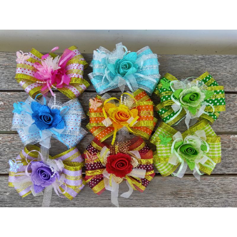 

Pita Hias Serbaguna Nuansa Merah-Emas, Tosca-Perak, Coklat-Emas, Kuning-Emas, Oranye-Emas, Pink-Emas