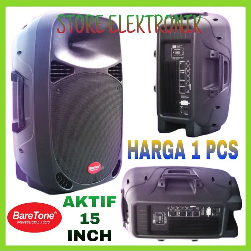 Speaker Aktif 15 Inch Baretone Bisa Bluetooth Harga 1 Pcs Original