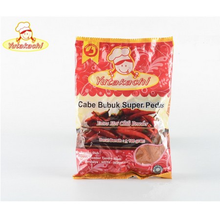 

Cabe Bubuk Super Pedas Yutakachi 100gr
