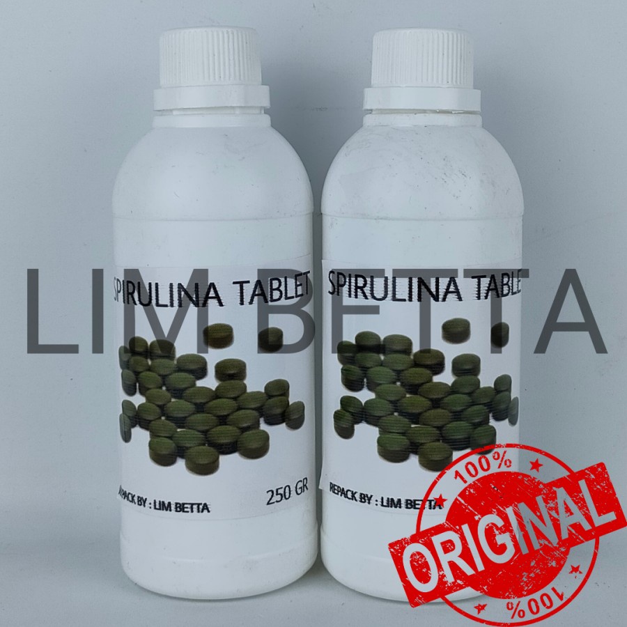 Spirulina Tablet 250 gr / Spirulina Platensis 1000 butir