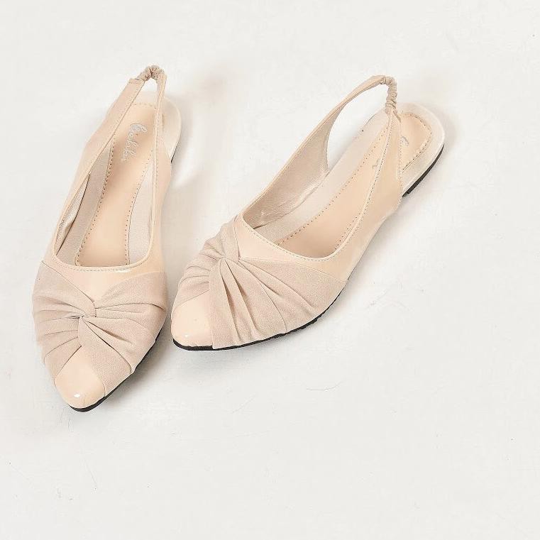 Ready stok 15S Flat Shoes Fashion Sepatu Wanita Bebbishoes Deli By Bebbi .