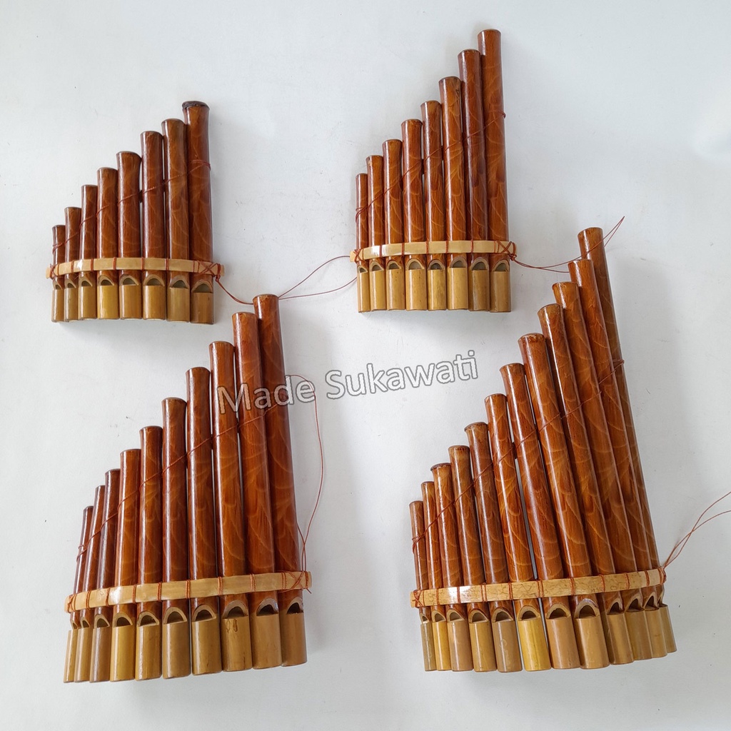 Alat musik tiup Harmonika bambu