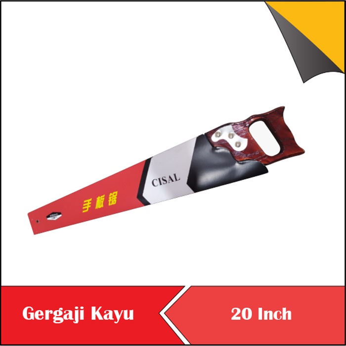 GERGAJI KAYU GERGAJI POTONG KAYU MANUAL CISAL 20 INCH