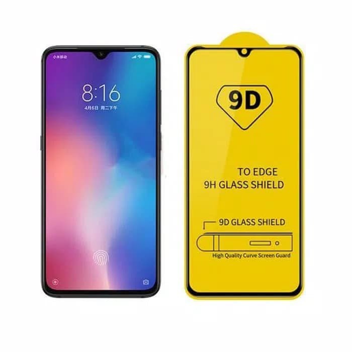 Huawei P30 Lite - Tempered Glass Full Cover 5D Full Lem