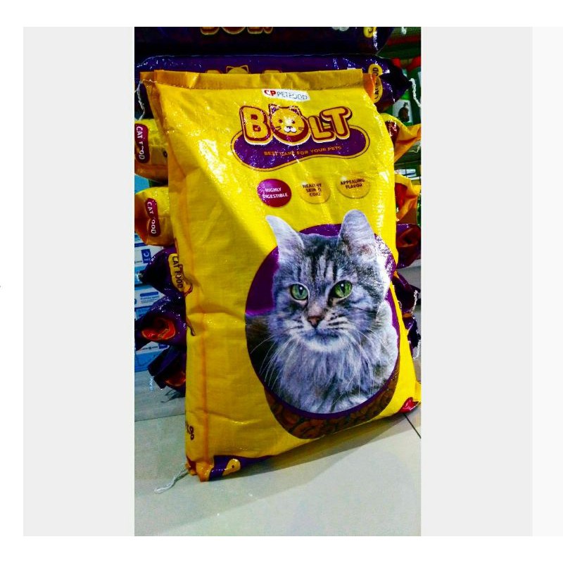 (BOLT KARUNG 8KG) -  MAKANAN KUCING BOLT CAT TUNA 8KG KIBLE DONAT