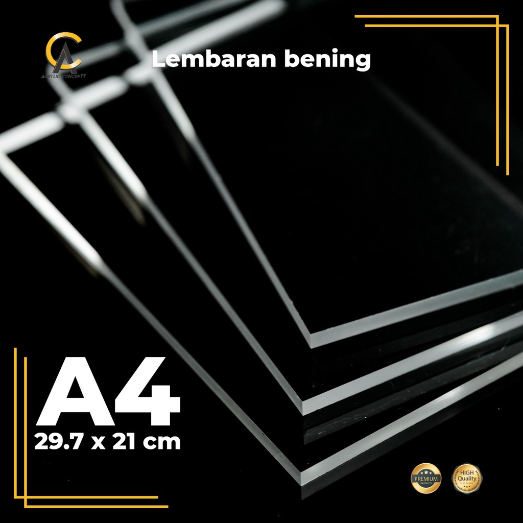 Jual Lembaran Akrilik A4 Lembaran Acrylic A4 Akrilik Bening Akrilik Putih Solid Akrilik 4079