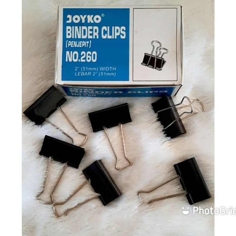 

Binder Clips / Penjepit Joyko No. 260