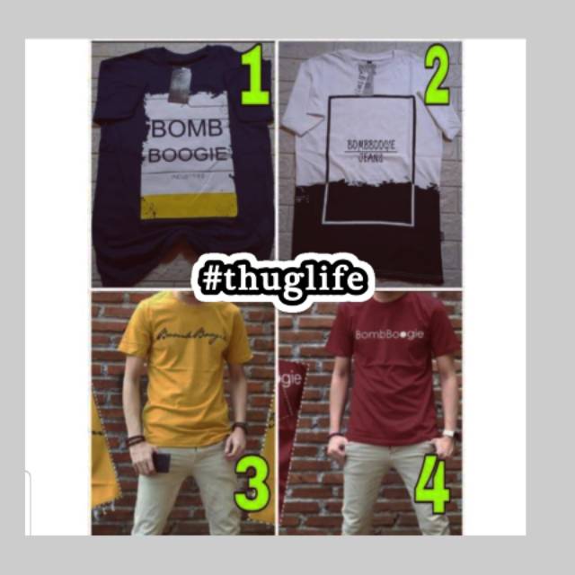 KAOS Bombogie original termurah dan Terjamin Kualitas