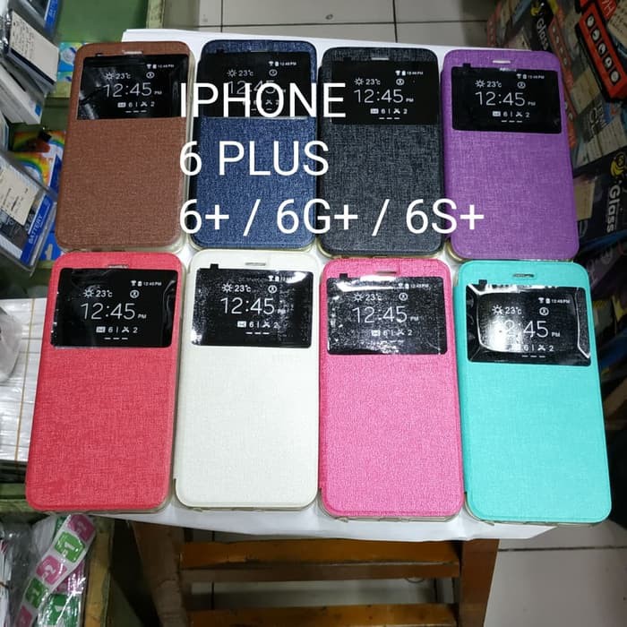 IPHONE 6 PLUS / 6G PLUS / 6S+ sarung flip cover ume/ sarung model buku