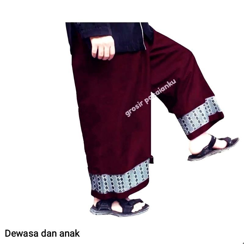 CELANA SARUNG PRIA DEWASA MOTIF DOBY SABUK