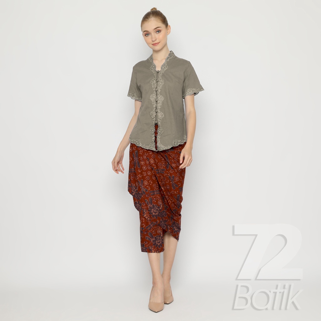 ROK BATIK SPAN Skirt Lilit Kebaya Instan Modern Wanita Motif Capung Warna Merah Maron 721030 CAP 72 - Rok Batik Lilit Bawahan Skirt Kamen Kebaya Songket Batik Panjang Plisket Span Instan Jadi Bali Lembaran Premium Modern Untuk Wanita Kondangan