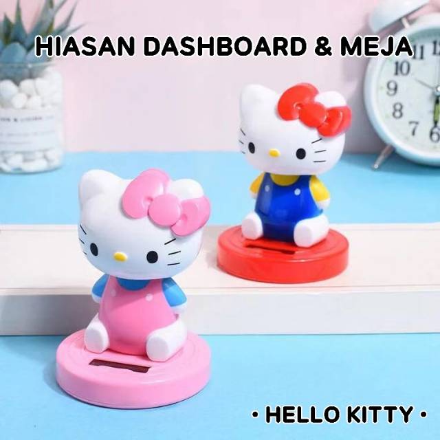 Hiasan Dashboard mobil pajangan ruangan Hello Kitty