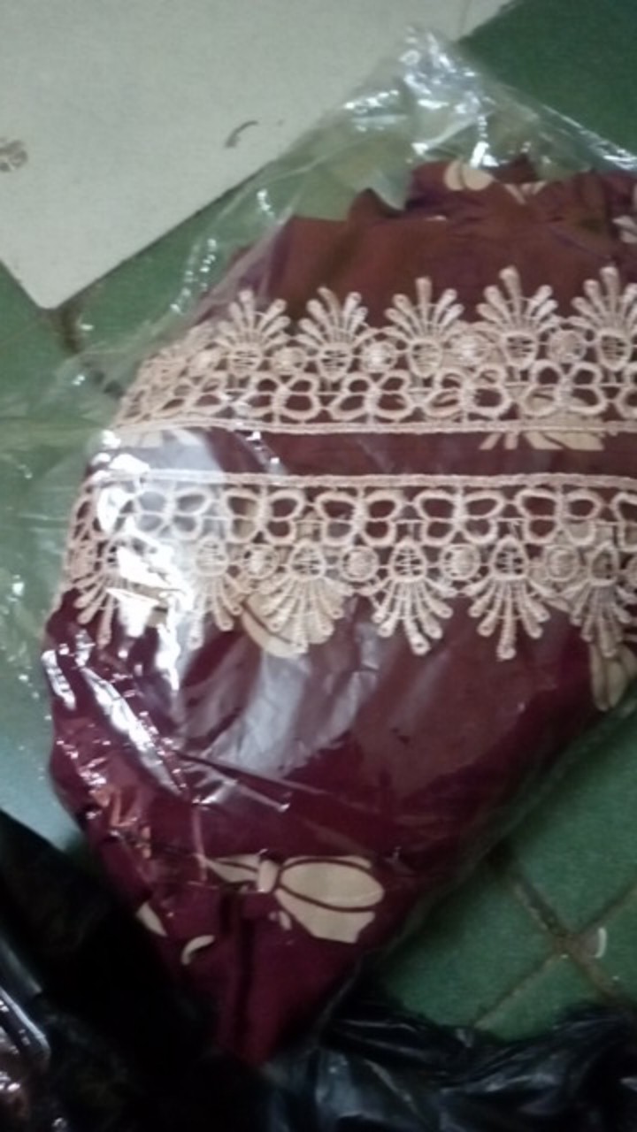 Batik Dolby Dolbi Dobby Doby Tenun Sutra Tulis Katun Atbm Baron Atasan Batik Wanita Sogan Srg308