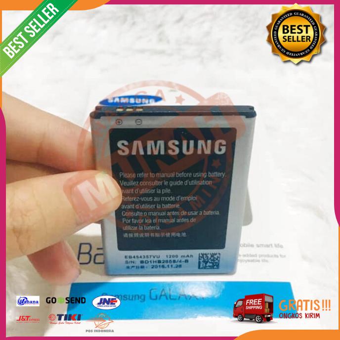 Acc Hp Baterai Samsung Galaxy Pocket S5300 Eb454357Vu 1200Mah Original Sein