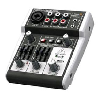 Murah  Mixer Behringer XENYX 302 USB ( 4 channel )  By Larva