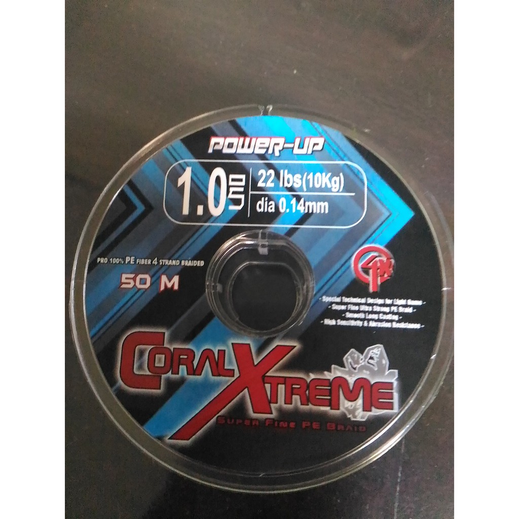 SENAR PE 1.0 CORAL EXTREME X4