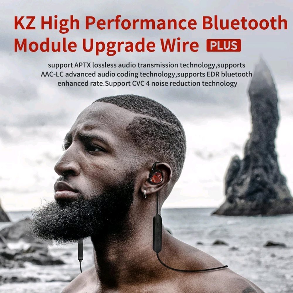 KZ aptX PLUS Bluetooth Module Wireless Earphone Upgrade Cable Tipe C KZ ZSN / ZSN pro ZS10 Pro not KZ aptX HD