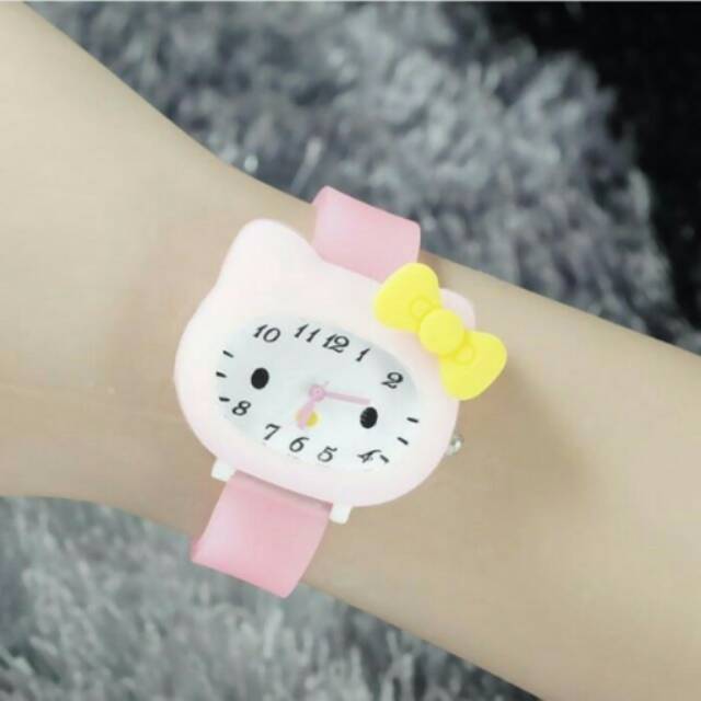 jam tangan anak hello kitty