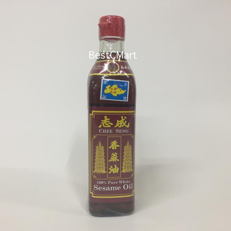 

CHEE SENG 100% PURE WHITE SESAME OIL 375 ML ( MINYAK WIJEN )