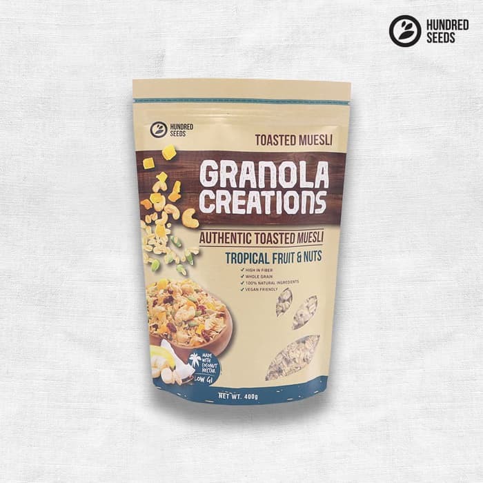 

Granola Creations Tropical Fruit&Nuts I Muesli I Snack I Sereal400gr