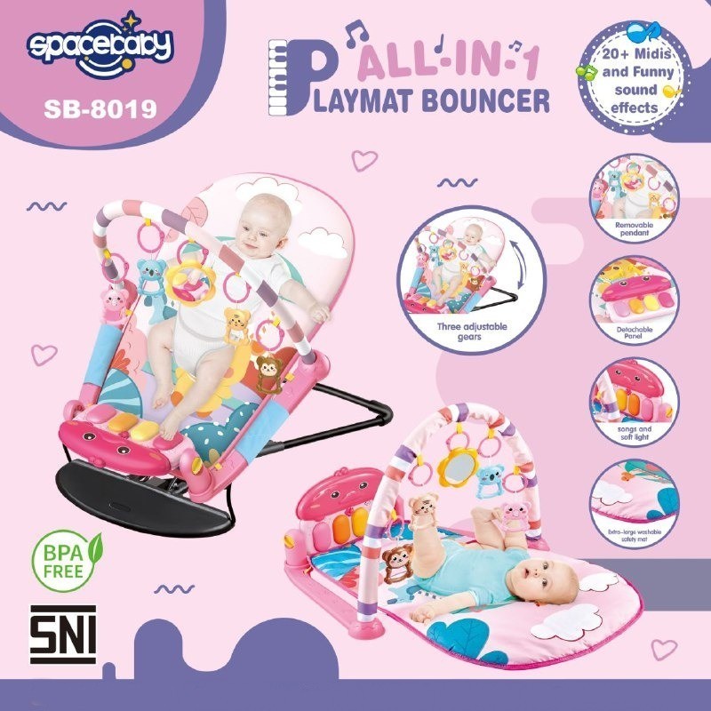 Space Baby Playmat Bouncer SB 8019 / Playmat Bouncer Space Baby