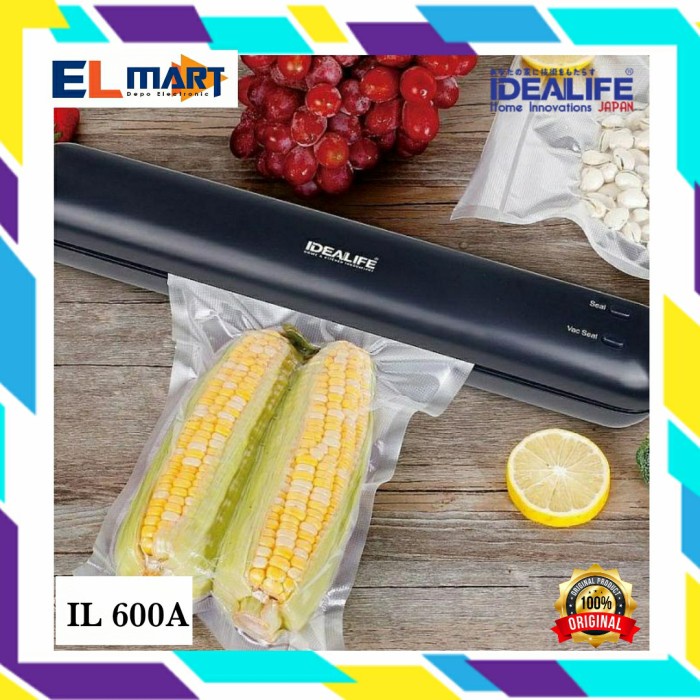 Idealife Food Vacuum Sealer IL 600A 600 IL600A Vakum Packing Makanan