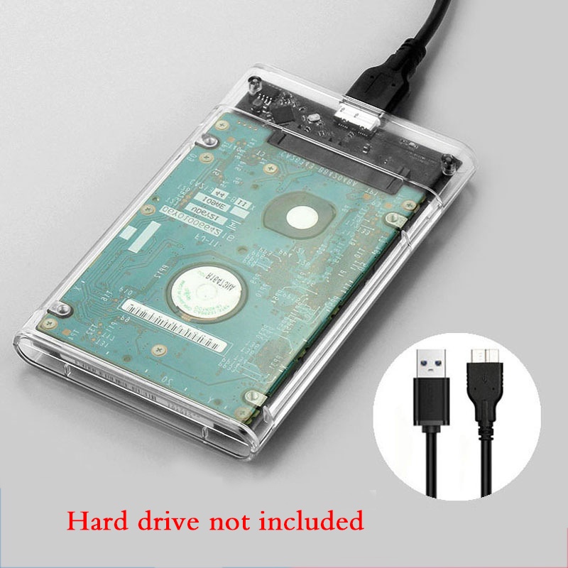 【6TB-5GBPS】Casing HDD Hardisk Eksternal/Case External Hardisk/External Hard Drive Case/HDD External Case 2.5&quot; USB 3.0