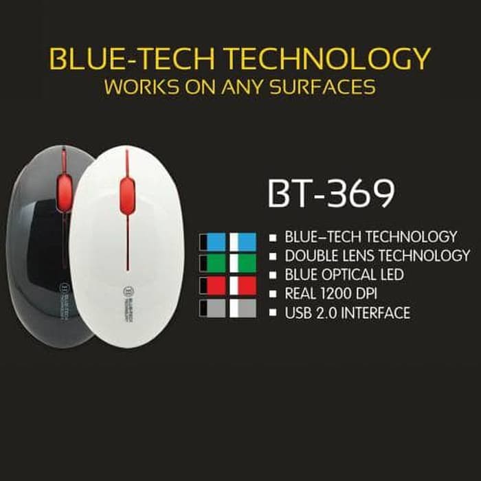 Micropack Mouse BT369 with Bluetech technology